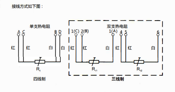 貴陽熱電阻的接線方式有兩線制、 三線制、 四線制！_http://m.tcts.com.cn_行業動態_第1張